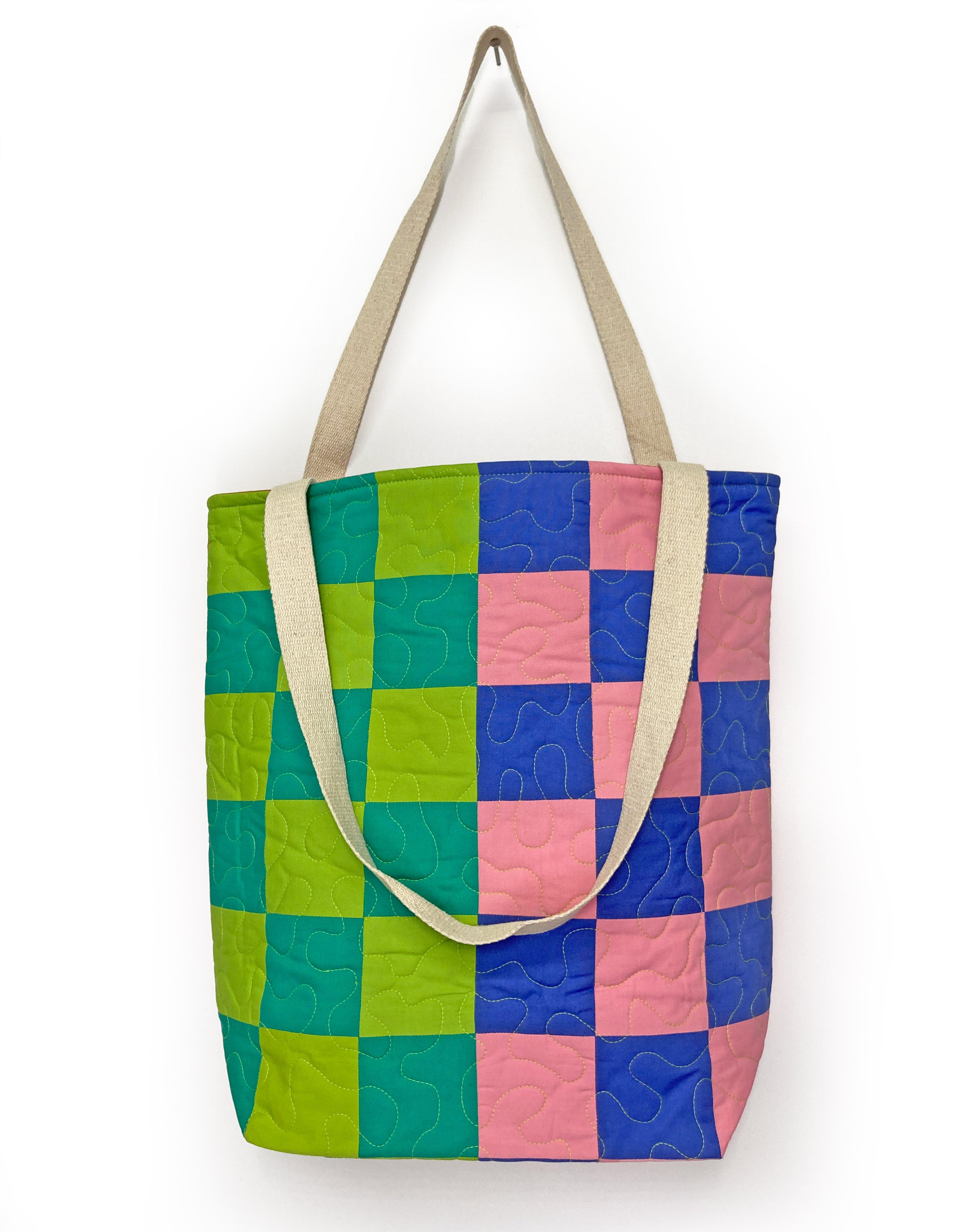 Fruity Quilted Tote Bag