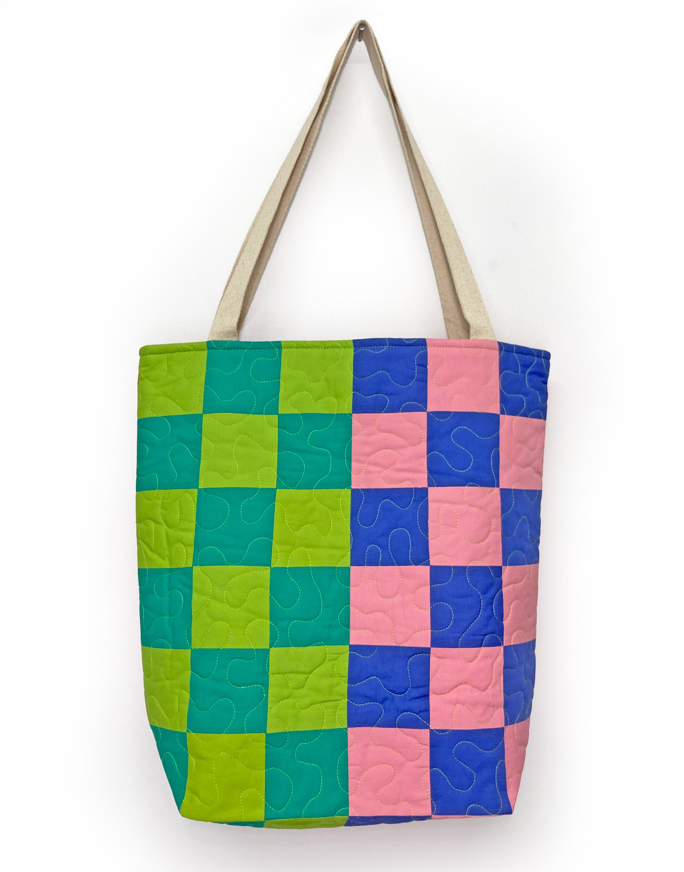 Fruity Quilted Tote Bag
