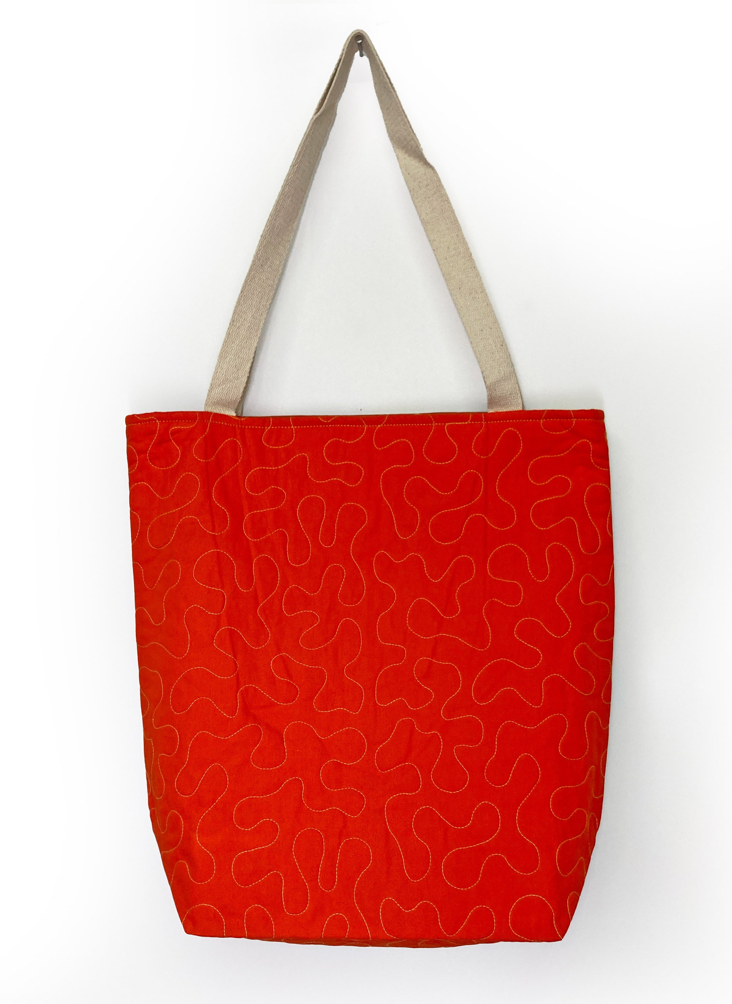 Fruity Quilted Tote Bag